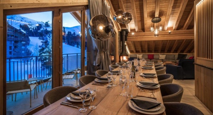 Penthouse Misha, Les Arcs: 1950 ski chalet, image 2